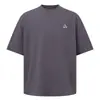 Camiseta Esportiva Nanxia de Manga Curta Secagem Rápida e Fresca, Marca de Tendência Nacional, Básica Simples Casual de Peso Pesado de Verão para Casal