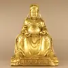 Adornos de Estatua del Emperador Wenchang de Latón Estatua de Bronce de la Estrella Wenchang Estrella Wenqu Preocupación Estudio en Casa Escritorio Sala de Estar Colocación