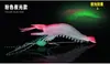 Cebo Artificial Camarón con Anzuelo 9cm/6g Señuelo de Pesca Biomimético Señuelo Blando Realista Camarón Blando Luminoso para Pesca Nocturna