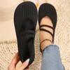 Dropshipping Internacional da Amazon Novos Sapatos Casuais Respiráveis de Malha para Mulheres Sapatos Rasos Respiráveis de Fly-Knit Preguiçosos para Mulheres