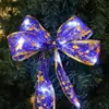 Iluminación LED luces de cadena para árbol de Navidad decoración de caja de regalo luces de satén decoraciones para sala de estar del hogar tiras de luces ambiente