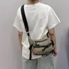 Bolsa Transfronteriza 2026 Primavera y Verano Nuevo Estilo Múltiples Cremalleras Bloques de Color Tela Impermeable Gran Capacidad Bolso Cruzado Bolso de Hombro