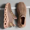Novos Sapatos Masculinos Primavera 2026, Tamanho Grande, Modernos, Casuais, Tendência, Tênis Versáteis, Leves, Respiráveis, Malha, Sapatos de Colagem a Frio