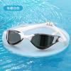 Nuevas gafas de natación HD anti-vaho para hombre y mujer, entrenamiento de competición, silicona con revestimiento especial, venta al por mayor
