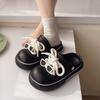 Super Legal 2025 Tira para Óculos de Sol Furo para Cadarço Sapatos Roupa Externa Moda Simples Sapatos de Bico Fechado Meio Chinelo Sandálias Confortáveis