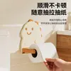Suporte de papel higiênico de dinossauro de desenho animado para banheiro, suporte de rolo de papel higiênico montado na parede, caixa de lenços de papel para banheiro, armazenamento de lenços de papel
