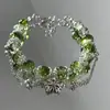 Coleção de Pulseiras de Bambu Breeze de Alto Padrão Estilo Floresta, Design Artístico de Contas Frescas Estilo Chinês Novo Retro, Joias Artísticas