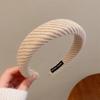 Diadema Navideña para Mujer Coreana Nueva Retro Otoño e Invierno Joyería para el Cabello Yiwu Pinza Versátil Diadema