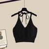 Conjunto de Verão Feminino Plus Size Moda Feminina 2022 Novo Tops que Reduzem a Idade Saia que Cobre a Cintura Conjunto de Três Peças