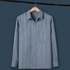 Camisa para Adultos Mayores y Ancianos Camisa para Adultos Mayores y Ancianos Abuelo Manga Larga Algodón y Lino Papá Delgado Holgado Talla Grande Ropa Camisa para Ancianos