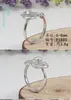 XD 6-8mm 925 prata lótus folha em forma de pérola anel titular DIY pérola anel titular vazio suporte feminino anel vazio suporte