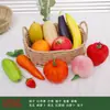 Adornos de frutas simuladas, cubiertas de plástico para verduras, manzanas y plátanos decorativos falsos, modelos educativos, accesorios para fotografía, decoraciones para gabinetes.