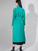 Gabardina de Moda Miyake para Mujer, Estilo Largo, Sensación de Alta Gama, Ropa Femenina de Comercio Exterior Transfronterizo, Ropa Holgada Tallas Grandes, Abrigo para Primavera