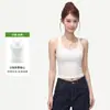 Venta directa de fábrica nuevo camisón para mujer con copas, adecuado para usar como prenda exterior o interior, simple y elegante, sin mangas, espalda hermosa, top sexy