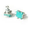 Encoder EC11 delgado rotación continua de 360 grados 4.5 mm de grosor semicírculo mango en forma de D de ciruela interruptor de 5 pies de correa