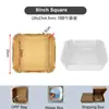Rollo de Papel de Aceite de Silicona de Grado Alimenticio Hogareño 20cm Papel Absorbente de Aceite Especial para Horno de Horneado Cuadrado Grande Papel para Freidora de Aire