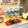 Estante de almacenamiento de vasos de agua con forma de ola, estante apilable de varias capas para tazas térmicas, estante para tazas de té, estante de exhibición de vino para barra de sala de estar