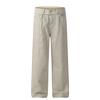 G6379 Moda de Rua Retro Americano Design de Estilo de Rua Jeans Masculino Reto Solto de Alta Qualidade