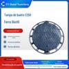 Shanxi Yuansheng Tampa de bueiro de ferro dúctil C250 Tamanho e formato funcional podem ser personalizados conforme necessário Tampa de bueiro de ferro dúctil
