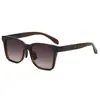 Gafas de Sol Cuadradas Transfronterizas Estilo Europeo y Americano 2026 para Mujer, Gafas de Sol de Moda con Marco Grande para Adelgazar el Rostro para Hombre, Protección UV