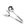 Colheres de Aço Inoxidável para Dropshipping, Utensílios Diários de Cozinha, Espátulas de Cozinha, Suprimentos de Cozinha, Ferramentas de Cozinha, Escumadeiras, Colheres para Arroz