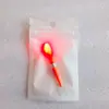 Porta lámpara electrónico de cola flotante LED ojo electrónico llamativo frijol flotador de pesca nocturna palo luminoso cambio de color lámpara de flotador de destello explosivo porta lámpara de cola flotante