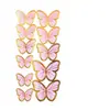 Decoración para Pastel de Cumpleaños Enchufe Mariposa Bronceada Inserto para Pastel Celebridad de Internet Repostería Postre Mariposas Adorno de Vestir