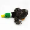Juguete para mascotas transfronterizo de felpa con sonido de pato, juguete para perro, pato salvaje de simulación, suministros para mascotas