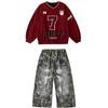 Ropa Hip-Hop Moderna para Niños, Trajes Americanos de Hip-Hop para Niños, Ropa de Hip-Hop Genial y Atractiva para Danza Callejera Infantil, Ropa de Performance Hip-Hop para Niños
