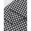 Fabricante Atacado Em Estoque Tecido Pied de Poule Xadrez Almofada Travesseiro Sofá Tecido Poliéster Tie-Dye Criativo