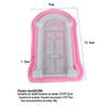 Bk1068 Janela Estilo Europeu Aromaterapia Gesso Decoração Silicone Molde Molde