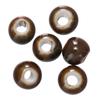 Cor marrom esmalte flor de alta temperatura contas cerâmicas misturadas com contas diferentes contas contas diy bracelete produção materiais contas cerâmicas