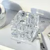 Suporte para colher de máscara facial, armário para colher de creme, espelho de vidro de mesa, bastão aplicador de creme para olhos para maquiagem e cuidados com a pele, caixa de armazenamento para pincéis