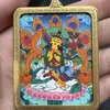 Gran Venta Tíbet Nepalero Puro Pintado a Mano Thangka Ocho Guardianes del Zodíaco Núcleo de Tarjeta 4*5