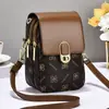 Bolsas Bolsa Feminina Nova Europeia e Americana Pequena Simples Moda Ombro Transversal Celular Bolsa