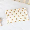 Almofada de Nuvem para Recém-Nascidos, Almofada Plana para Bebê, Almofada para Bebê, Almofada de Nuvem de Gaze, Absorvente de Suor, Respirável, Paninho de Arroto Lavável à Máquina