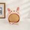 Chapéu de Bebê Chenjing Outono e Inverno Fofo Super Fofo Animal À Prova de Vento Proteção para Orelhas Chapéu Espesso Quente de Bebê para Homens e Mulheres
