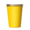 Xiaomi con taza de bebida recta de acero inoxidable 304 taza de acero inoxidable engrosada taza de taza de coche de color amarillo rayo