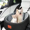 Cama de Cachorro para Carro Mais Vendida da Amazon, Cama para Cachorro Pequeno, Transportadora Portátil de Animal de Estimação para Carro, Assento de Segurança Removível e Lavável para Animal de Estimação em Carro