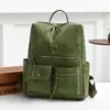 Mochila transfronteriza para mujer con múltiples bolsillos, nuevo bolso de mamá PU 2026 de un solo hombro, de mano, de hombro y cruzado para mujer
