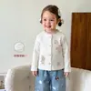 Ropa para Niñas: Conjunto de Otoño con Suéter de Punto Estilo Coreano de Dibujos Animados y Pantalones para Principios de Otoño, Ropa para Bebé Niña