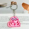 Llavero de goma suave de PVC de la serie vida marina de dibujos animados, colgante para bolso, colgante decorativo, llavero, diseño personalizado creativo
