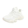 Zapatillas Blancas Transpirables para Niños y Niñas, Nuevas Zapatillas de Papá de Moda Otoñales, Versátiles Zapatos de Malla para Correr de Suela Suave