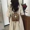 Mochila Nueva Estilo Dibujo Animado Chica Estudiante Viaje Diario Doble Hombro Estampado Leopardo Chica Juvenil Estilo Ligero 2026