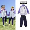 Uniformes de Escuela Primaria, Uniformes de Clase de Verano, Conjunto de Tres Piezas, 61 Disfraces de Actuación, Uniformes de Jardín de Infancia, Conjunto de Disfraces de Actuación de Primavera y Otoño