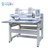 Máquina de Bordar Computadorizada Automática Yinghe Duas Cabeças 9/12/15 Agulhas Multifuncional Industrial Bordado Roupa Chapéu Bordado Plano