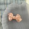 Grampo de cabelo de laço cor de gelatina novo para primavera e verão, clipe lateral de acrílico para franja, grampo BB feminino, acessórios de cabelo, adereço de cabeça