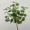 Flores y Plantas Artificiales en Miniatura: Hojas de Hibisco, Hojas de Camote, Hojas de Dinero, Hojas Pequeñas, Eucalipto para Arreglos Decorativos y Paisajismo