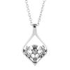 Suministro transfronterizo AliExpress Personalidad Retro Campo de batalla antiguo Legendario Colgante de joyería Collar de cardo escocés nórdico