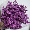 Ramo de flores eternas de hierba de cristal, arreglo floral, ramo de flores con material DIY, accesorios para fotos, flor para aromaterapia al por mayor